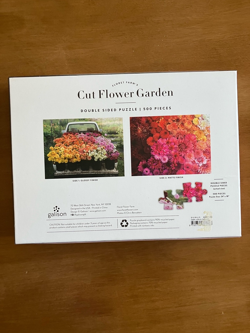 500-piece Reversible Puzzle - Picture 4 of 7